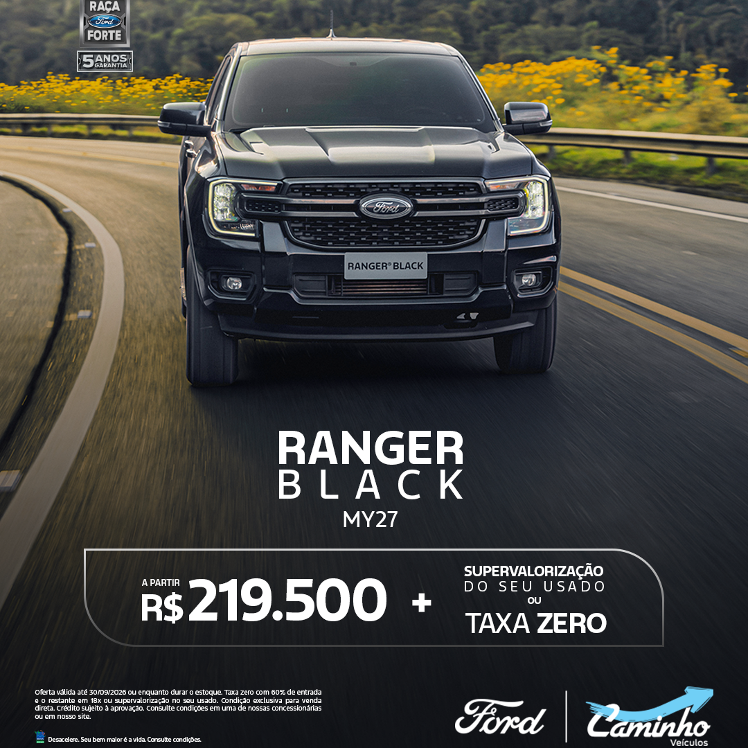 GRUPO CAMINHO RANGER BLACK