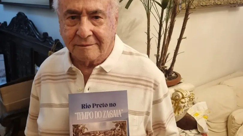 Autor rio-pretense de 91 anos expõe livro na 28ª Bienal Internacional do Livro