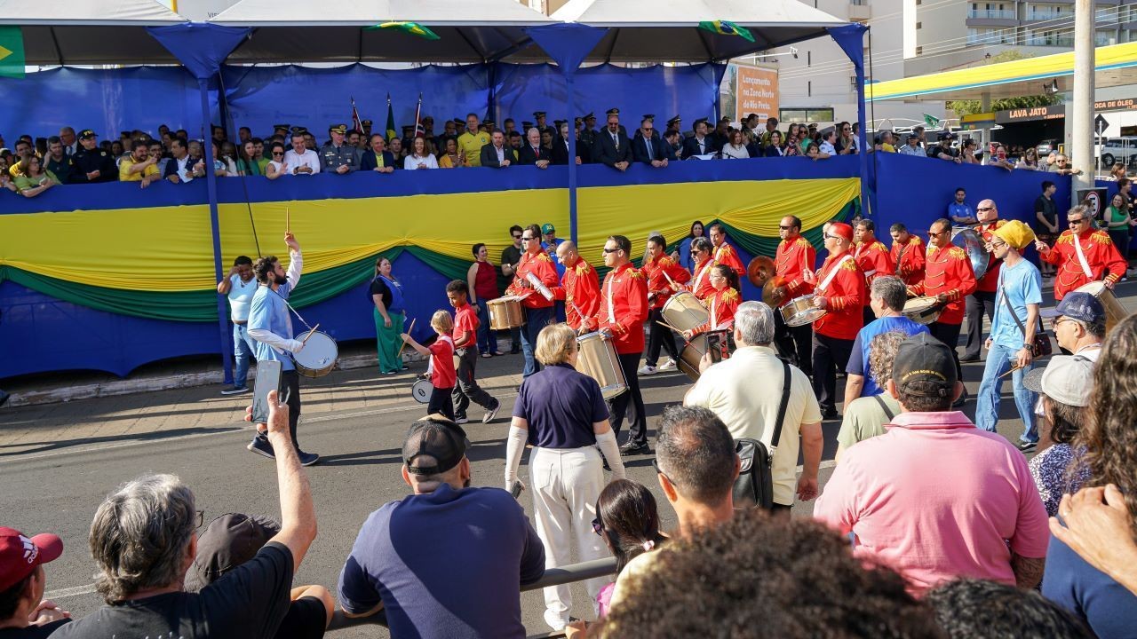 Desfile de 7 de setembro deve reunir cerca de 11 mil pessoas em Rio Preto