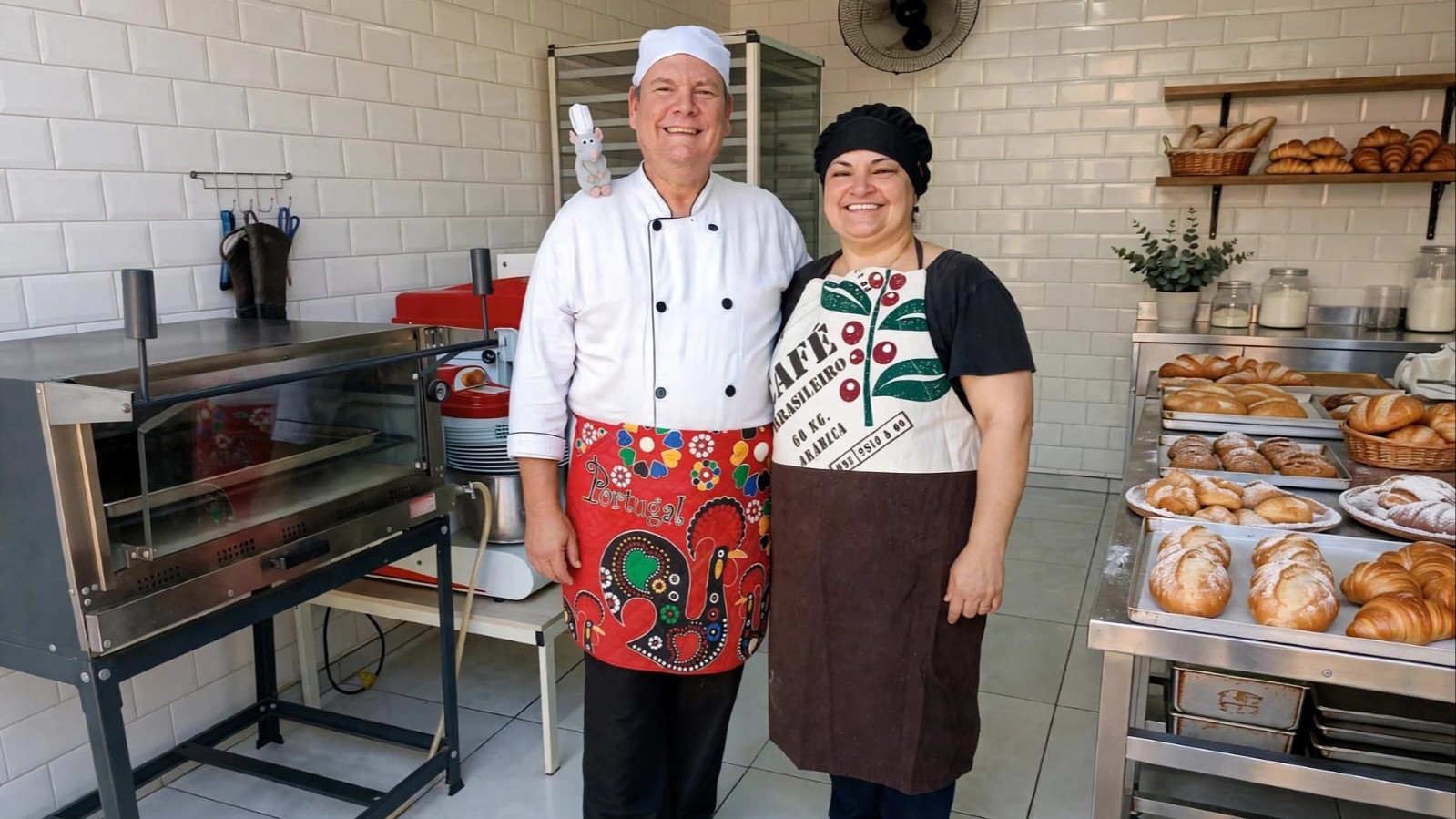 Com coragem e dez quilos de farinha, rio-pretense muda de vida fazendo pães