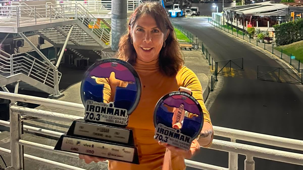 De corredora a triatleta: Marilza sonha com pódio em Kona, nos EUA