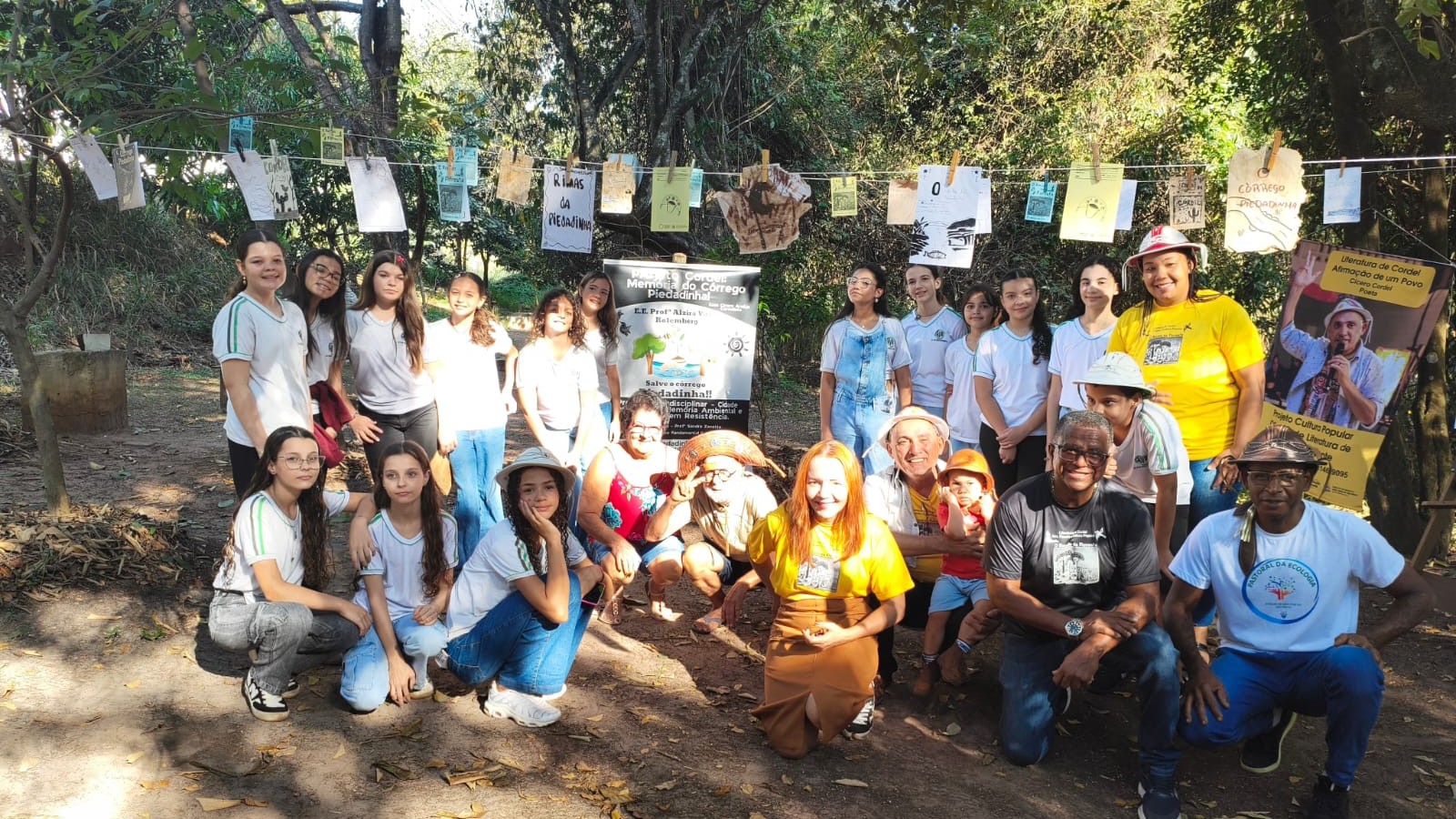 Córrego Piedadinha vira inspiração para cordel feito por estudantes de Rio Preto